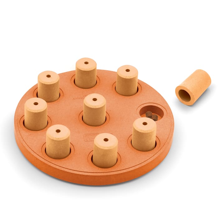 Outward Hound Orange Smart Round Puzzle Dog Toy, Large -  69539