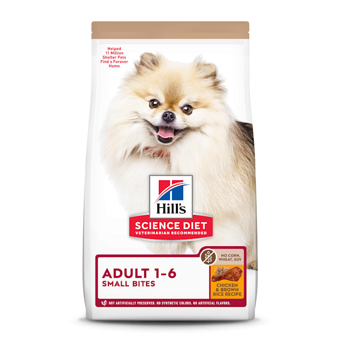 Photos - Dog Food Hills Hill's Hill's Science Diet Adult Small Bites No Corn, Wheat or Soy Chicken 