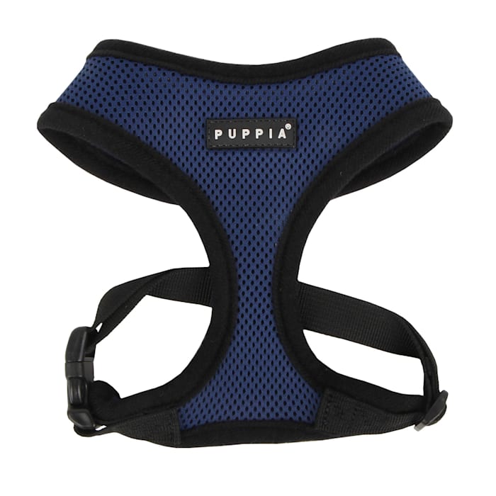 EAN 8806311113758 product image for Puppia Royal Blue Soft Dog Harness, Medium | upcitemdb.com