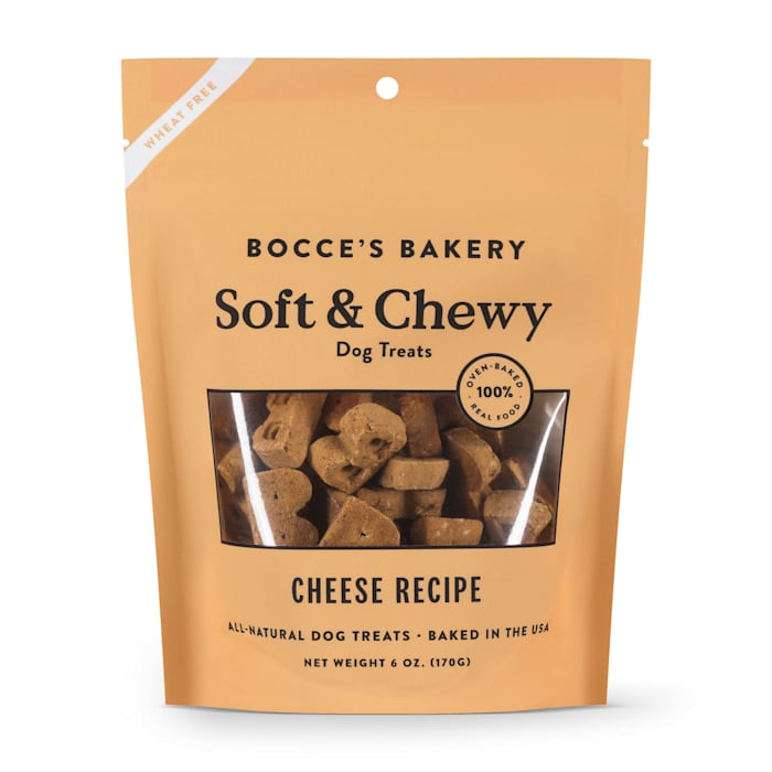 Bocce s Bakery - Basic Soft And Chewy Dog Treats  Wheat-Free Cheese Recipe  6 oz