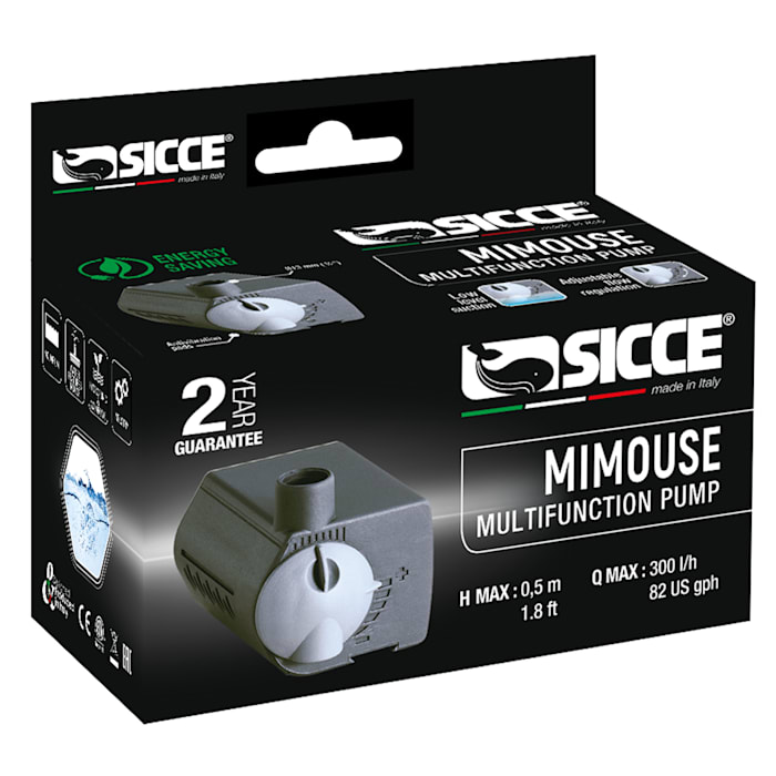 EAN 8011469999639 product image for Sicce Easy Line Mi Mouse Multifunction Pump, 82 gal/hr | upcitemdb.com