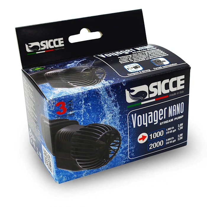 EAN 8011469963487 product image for Sicce Voyager Nano 1000 Stream Pump, 270 gal/hr | upcitemdb.com