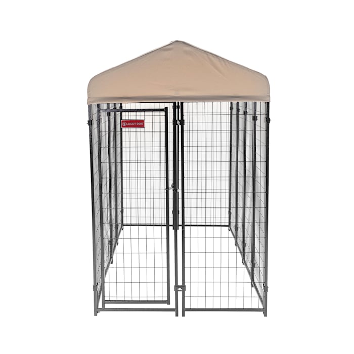 Photos - Pet Carrier / Crate no brand Lucky Dog Lucky Dog Khaki STAY Series Villa Kennel, 96" L X 48" W X 72" H, 
