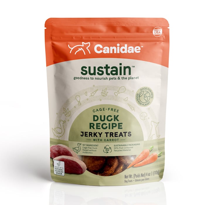 UPC 640461000425 product image for Canidae Sustain Duck & Carrot Jerky Dog Treats, 4 oz. | upcitemdb.com