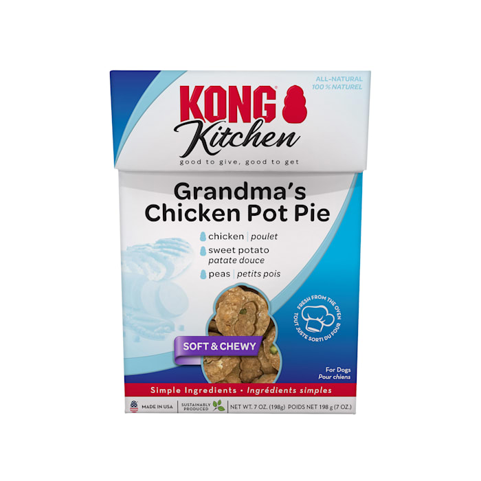 UPC 035585513003 product image for KONG Kitchen Soft & Chewy Grandma's Chicken Pot Pie Dog Treat, 7 oz. | upcitemdb.com