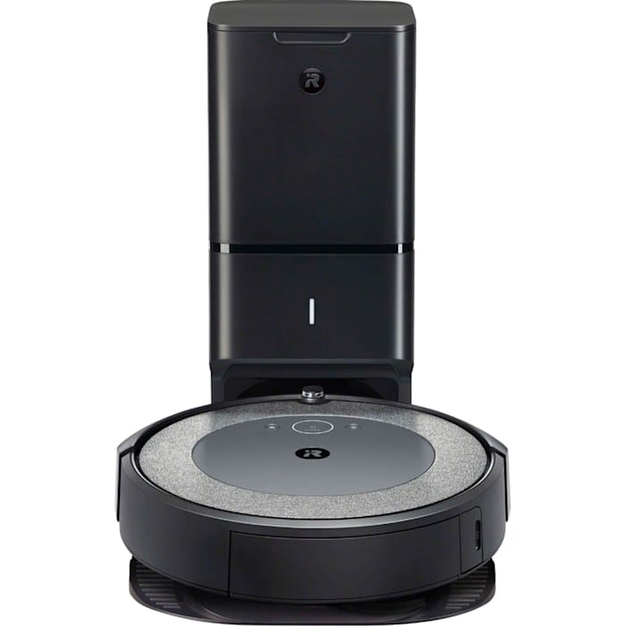 iRobot - Roomba i3+ EVO (3550) Wi-Fi Connected Self Emptying Robot Vacuum - Neutral