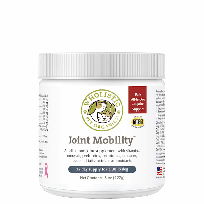 UPC 853674001077 product image for Wholistic Pet Organics Joint Mobility Enhanced Multivitamin with Joint Support f | upcitemdb.com