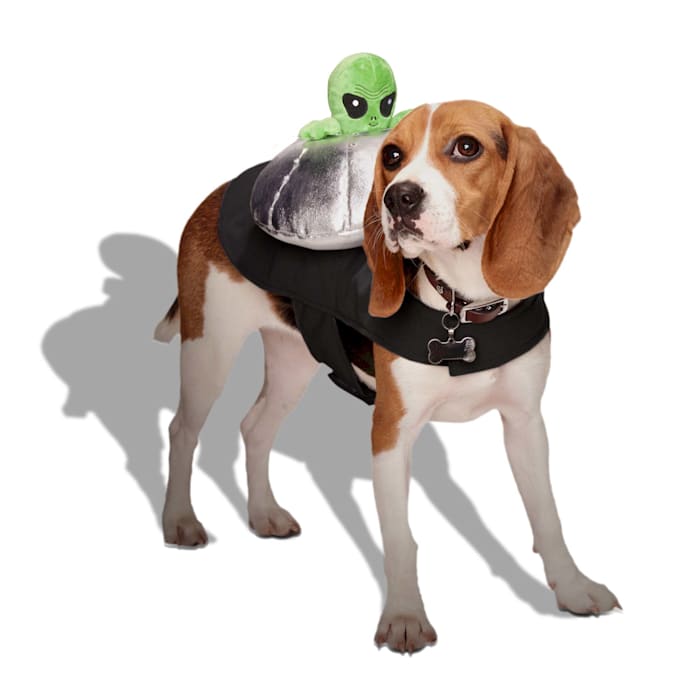 Get the best deal on a Bootique UFO Alien Costume for Dogs & Cats, Large, Gray