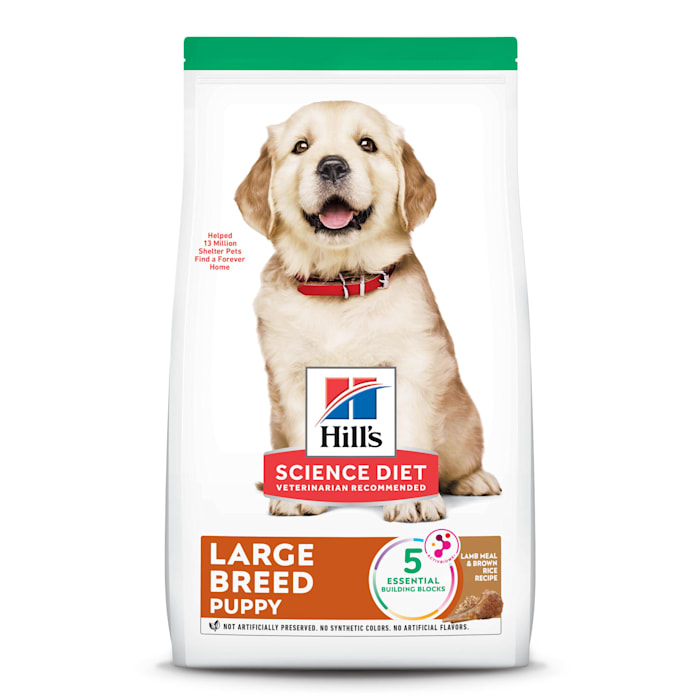 Photos - Dog Food Hills Hill's Hill's Science Diet Lamb Meal & Brown Rice Recipe Large Breed Puppy 