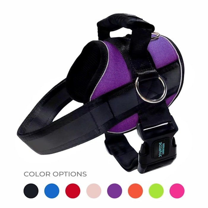 Joyride Harness 2.0 No Pull Easy On-Off Dog Harness, XX-Large, Purple