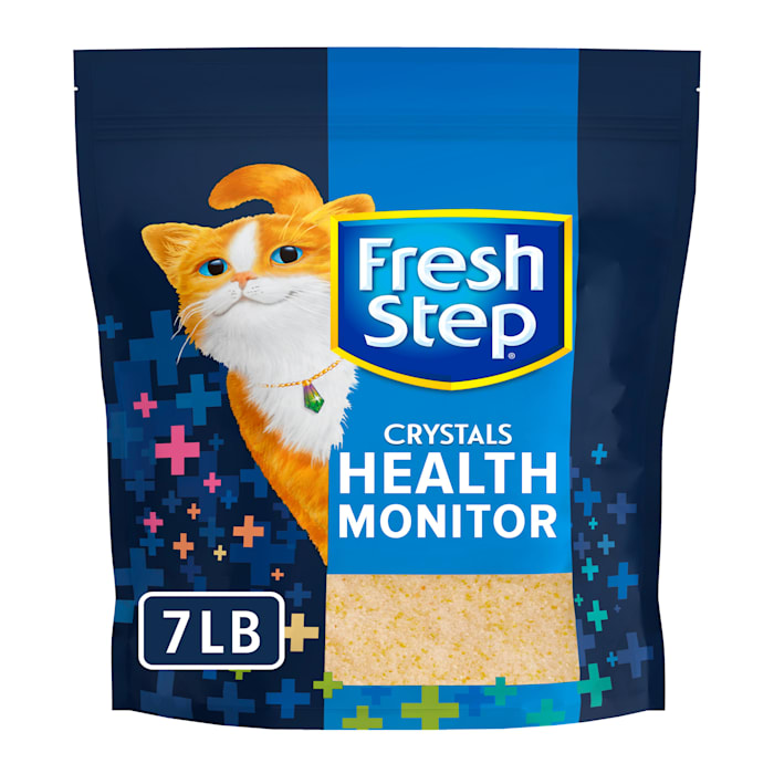 Fresh Step Crystals Health Monitor Cat Litter - 7lbs