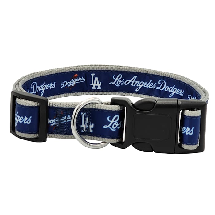 Pets First Los Angeles Dodgers Satin Dog Collar, Medium -  LAD-3588-MD