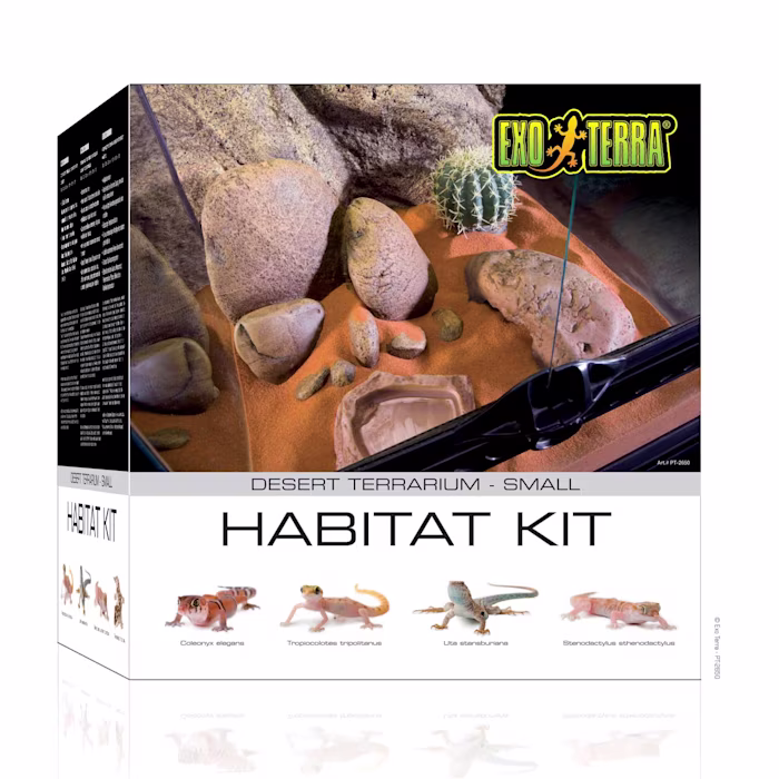 Exo Terra Small 7.5-Gallon Desert Reptile Habitat Kit