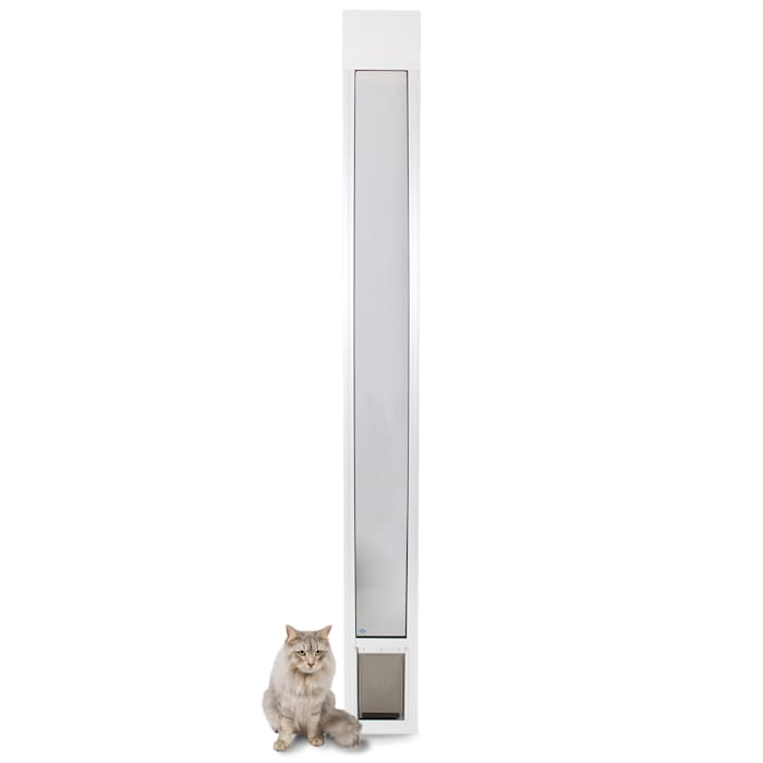 PetSafe Freedom Dog and Cat Aluminum Patio Panel - Small - White