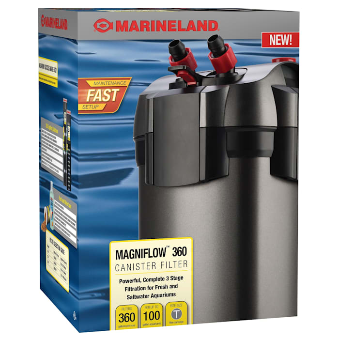 Marineland Magniflow Canister Filter for Aquariums  Easy Maintenance