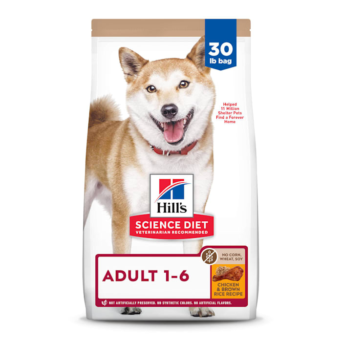 (best by date 4/2026) Adult Chicken No Corn Wheat Soy Dry Dog Food 30lb