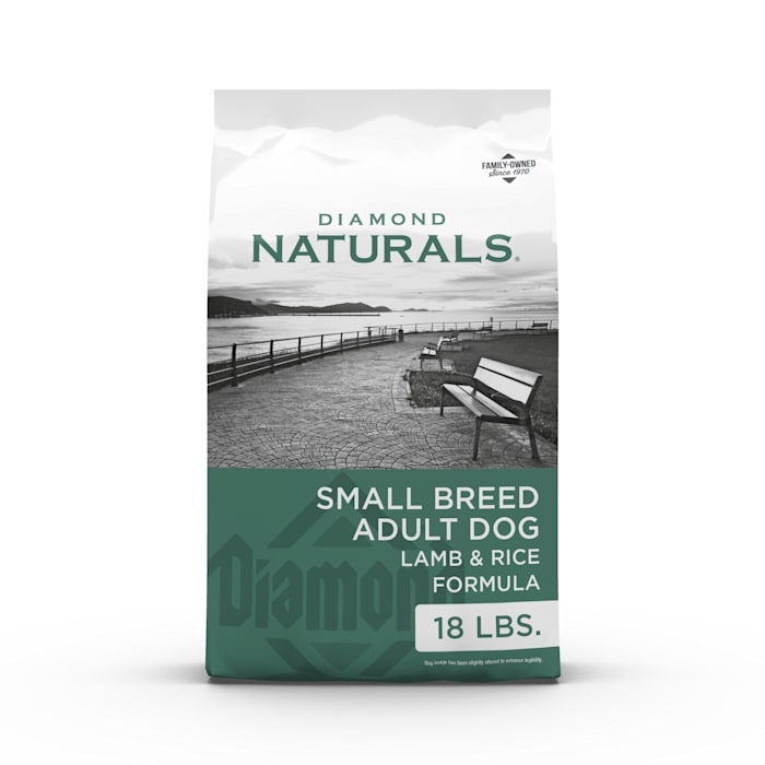 Diamond Naturals Small Breed Lamb & Rice Adult Dog, 18 Lb
