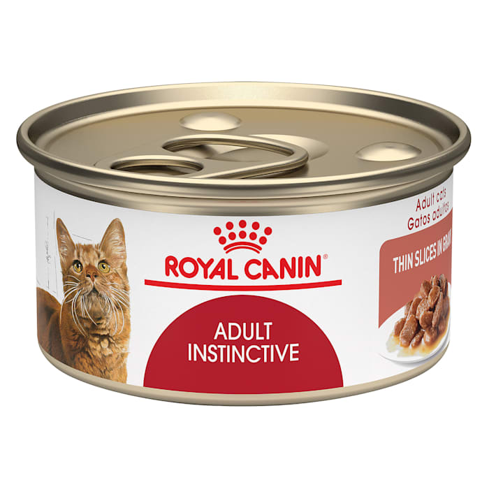 Royal Canin Feline Health Nutrition Adult Instinctive Thin Slices in Gravy Wet Cat Food  3 Oz. Can (24 Pack)(( BB/01/02/2027)) 