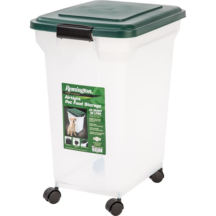 *broken*Remington  42 Lbs. Airtight Pet Food Container | Dog & Cat Food Storage Bin