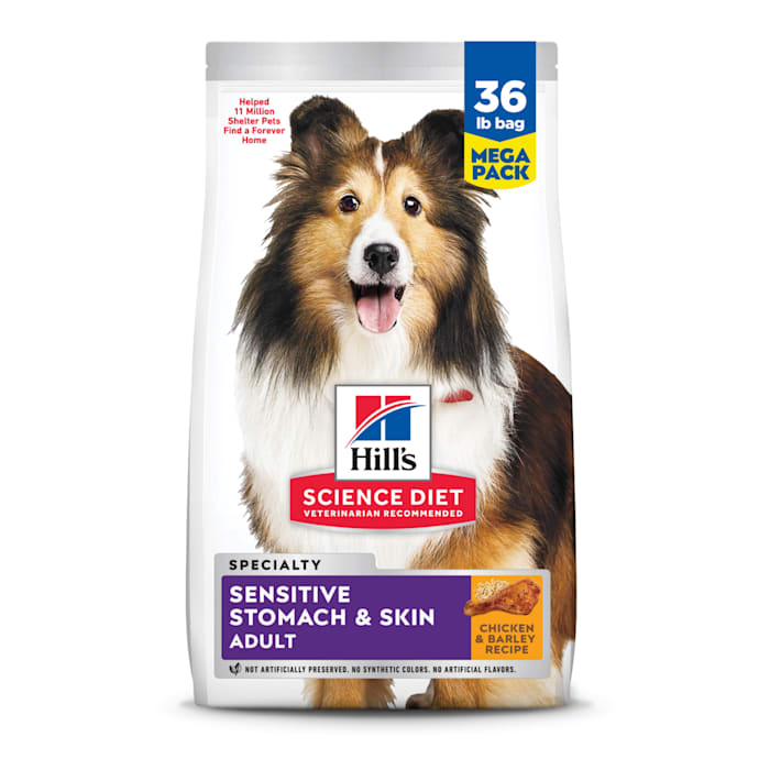 Hill's Science Diet Adult Sensitive Stomach & Skin Chicken Recipe Dry Dog Food, 36 lbs.(exp 1 2026)