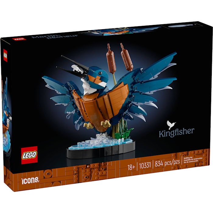 LEGO - Icons Kingfisher Bird Building Set for Build and Display 10331