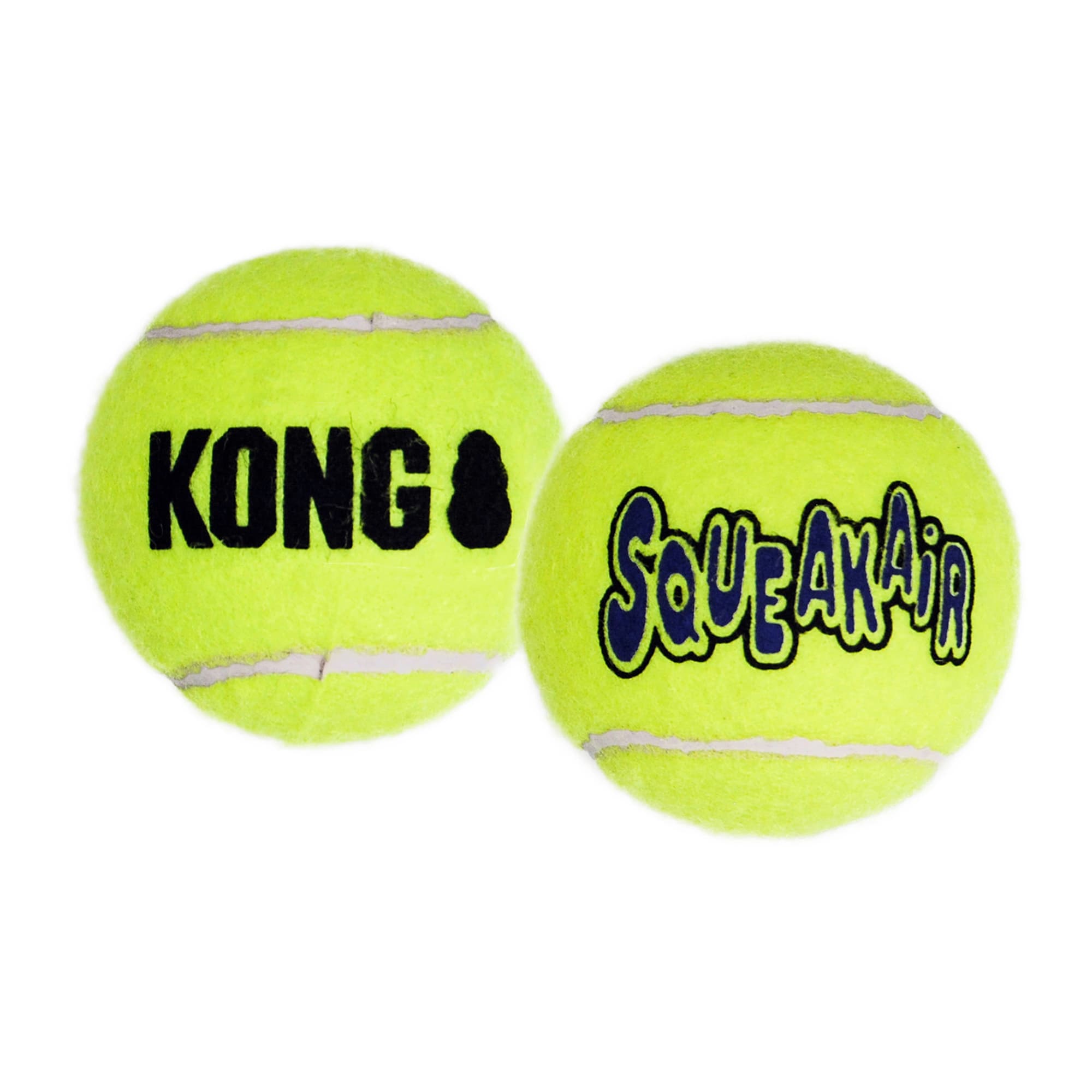 KONG AIR XS Tennis Balls Pack of 3 Dog Toy Squeaker Extra Small Puppies Mini