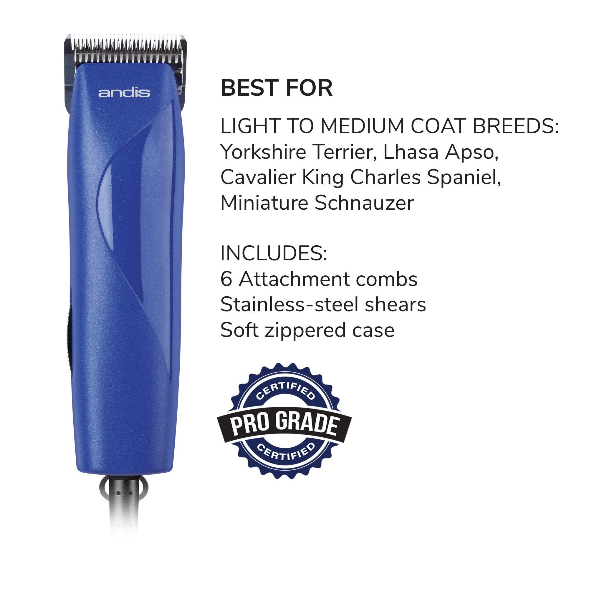 andis professional pet clippers