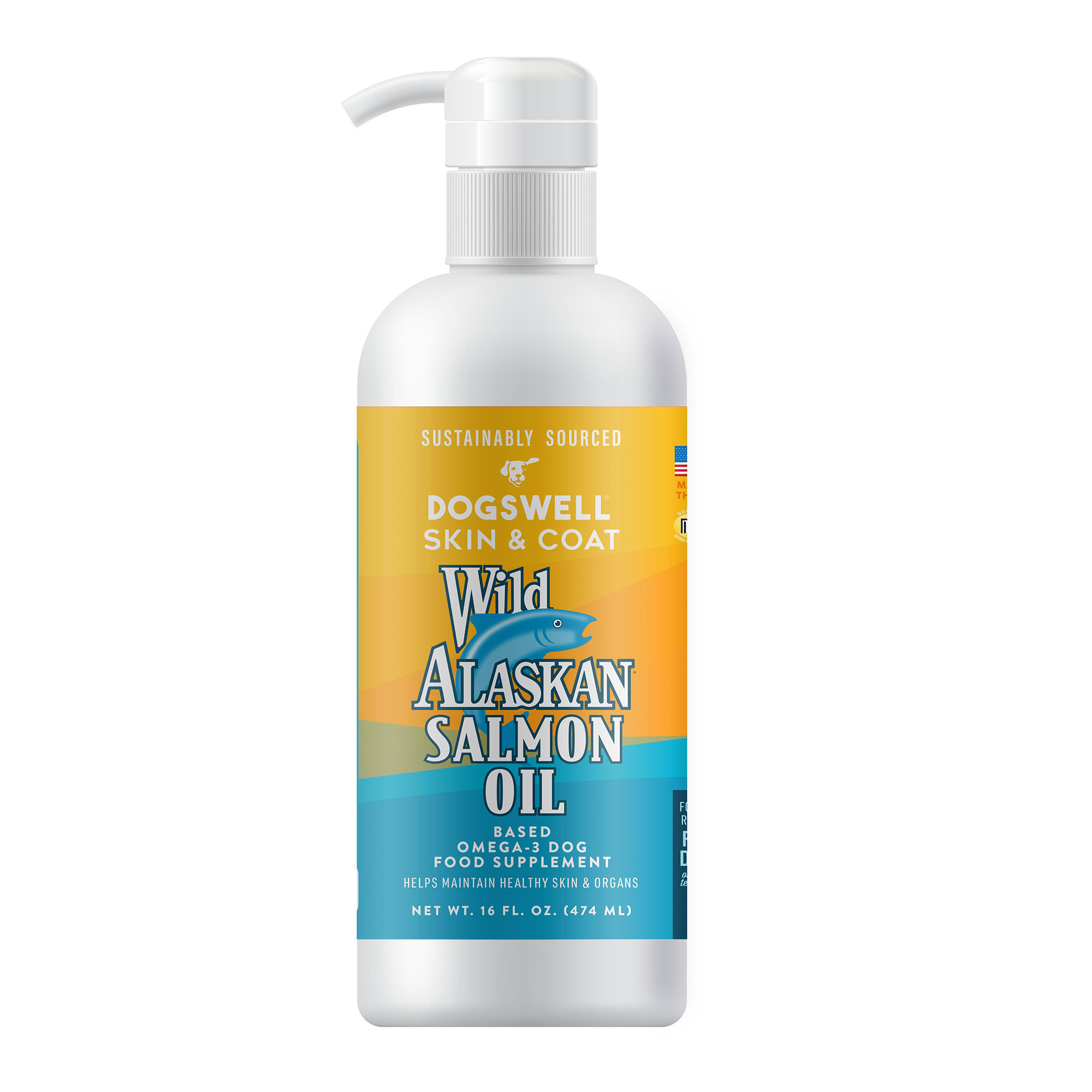 Wild Alaskan Skin Coat Omega 3 Salmon Oil Based Supplement for