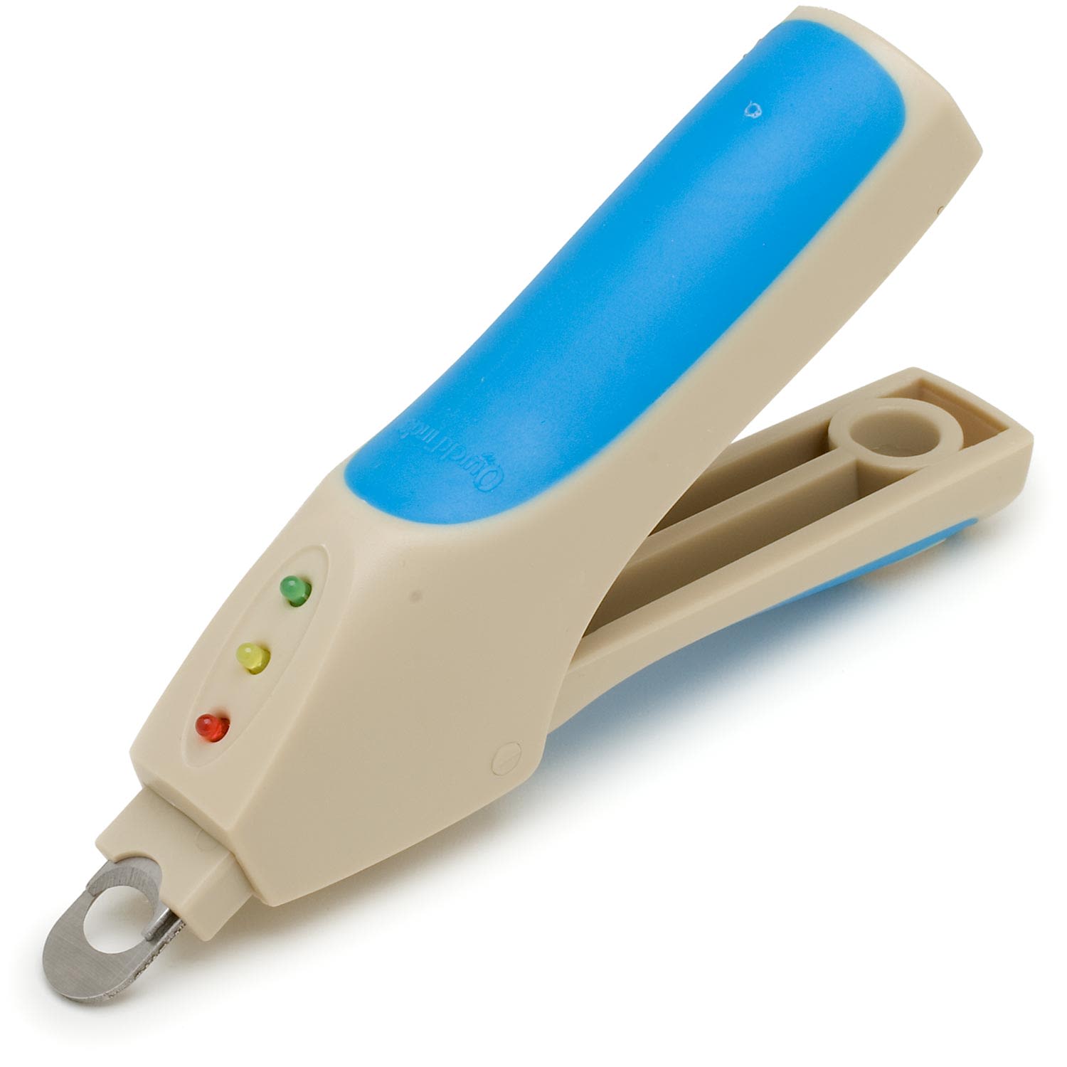 Dog nail shop clippers with sensor