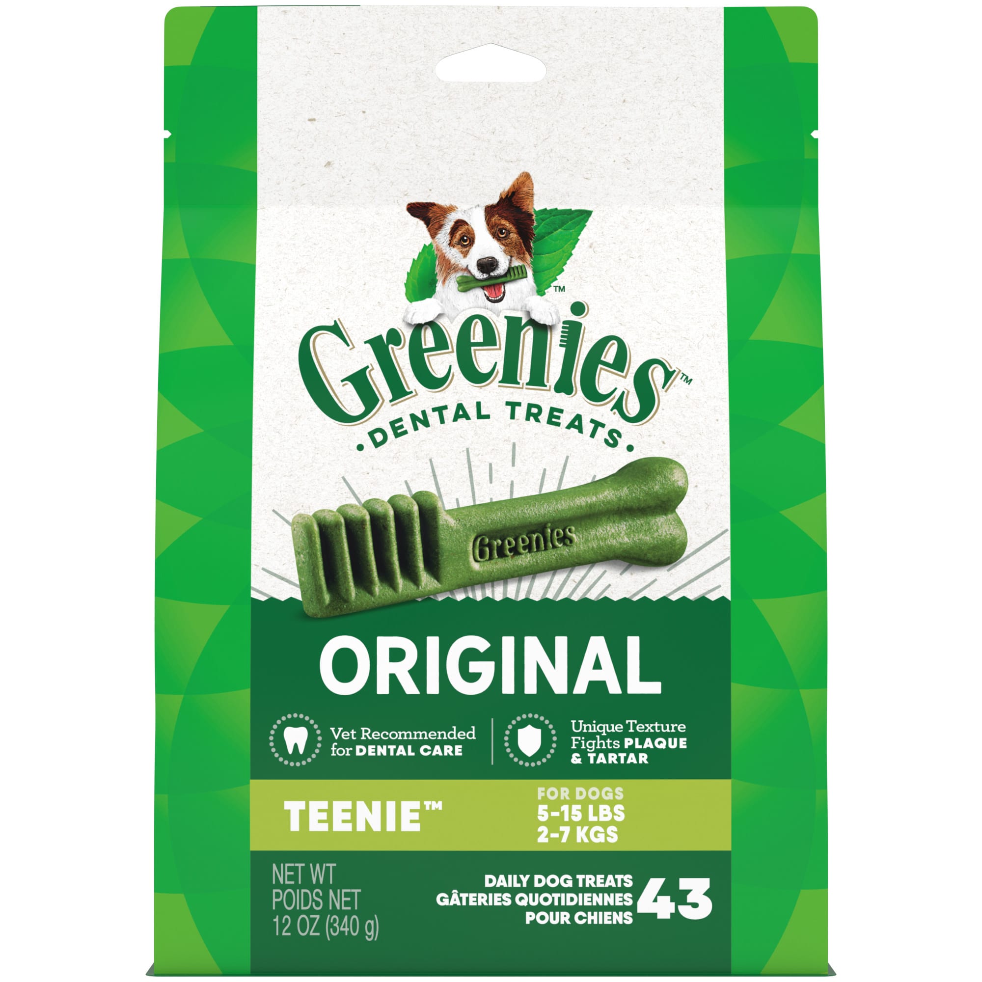 Greenies Original Teenie Dental Dog 