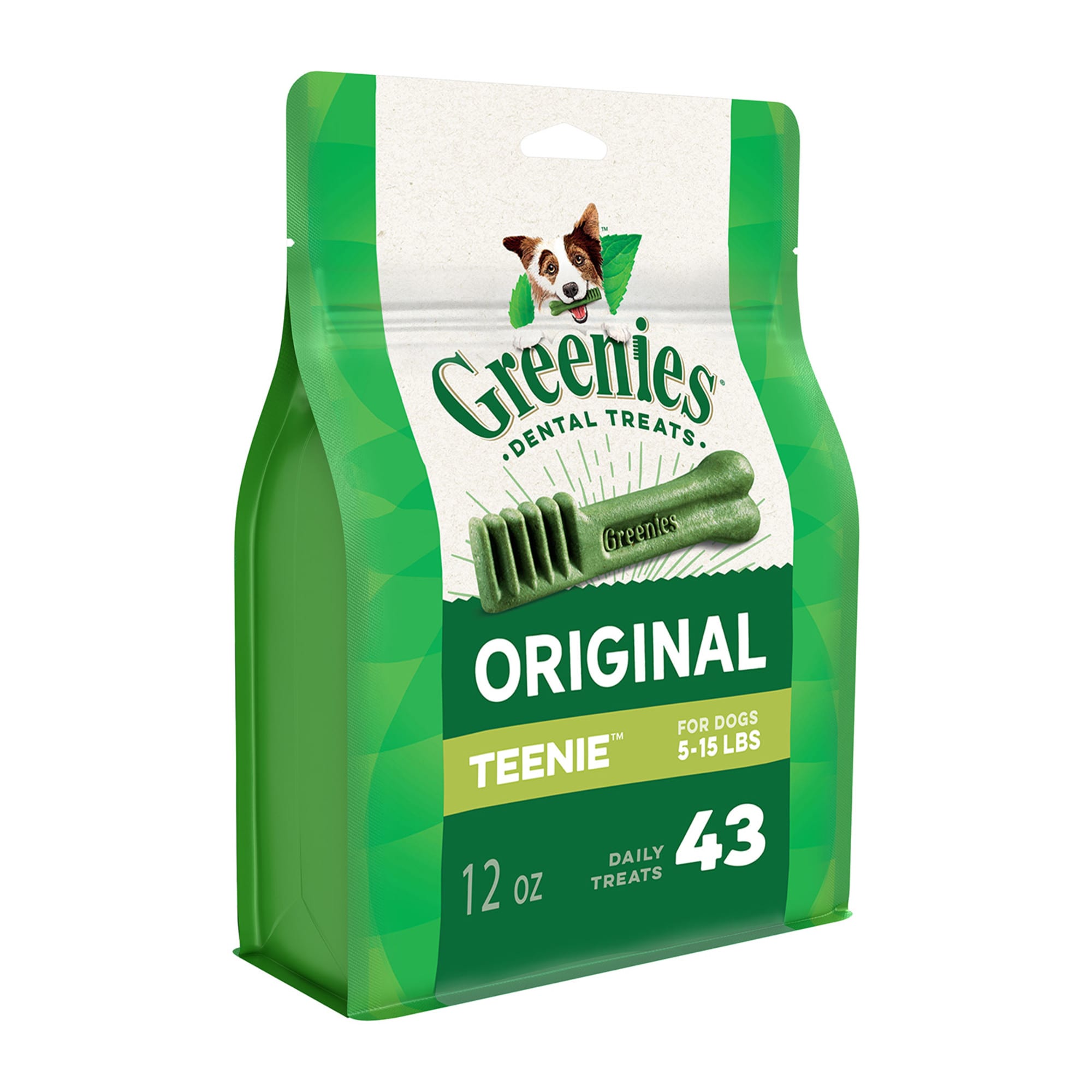 Greenies Original Teenie Natural Dog Dental Care Chews Oral Health