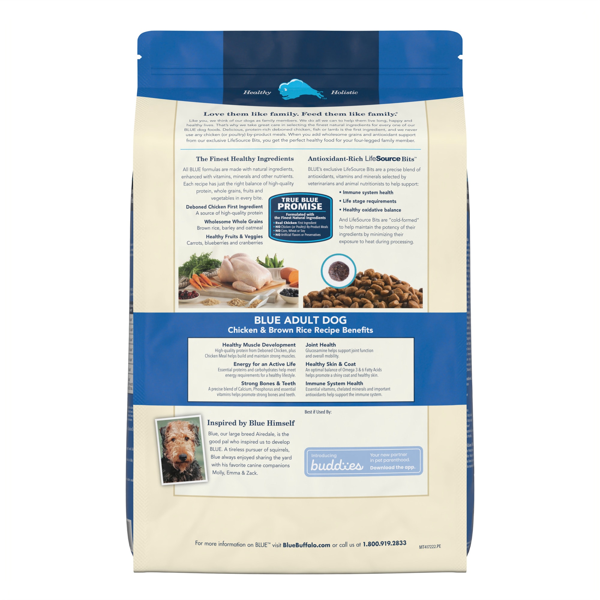 Blue dog food discount cost