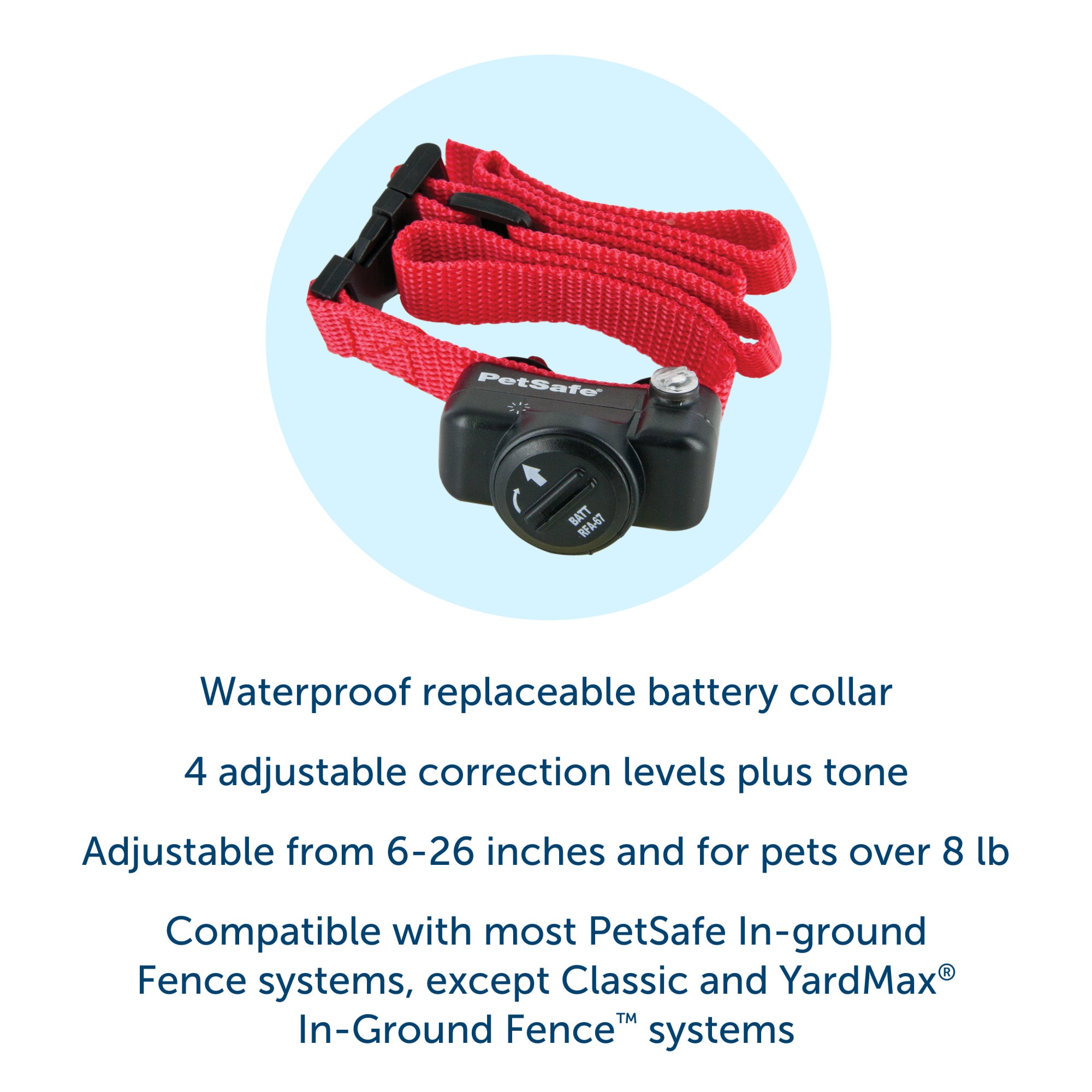 Deluxe ultralight outlet receiver collar