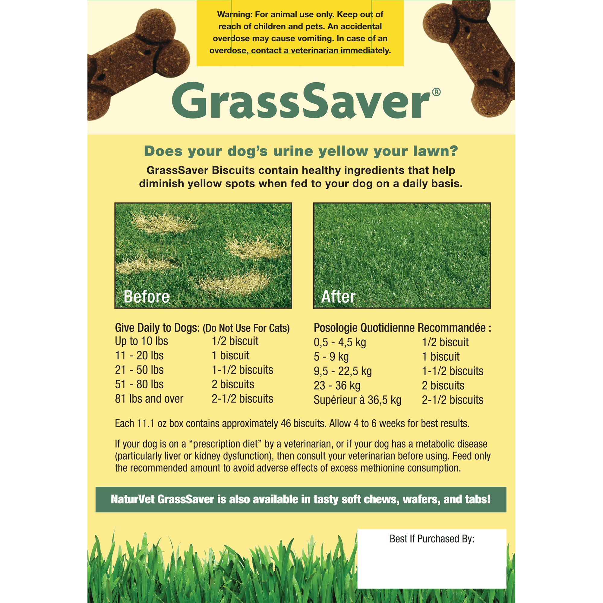 Grasssaver biscuits hotsell