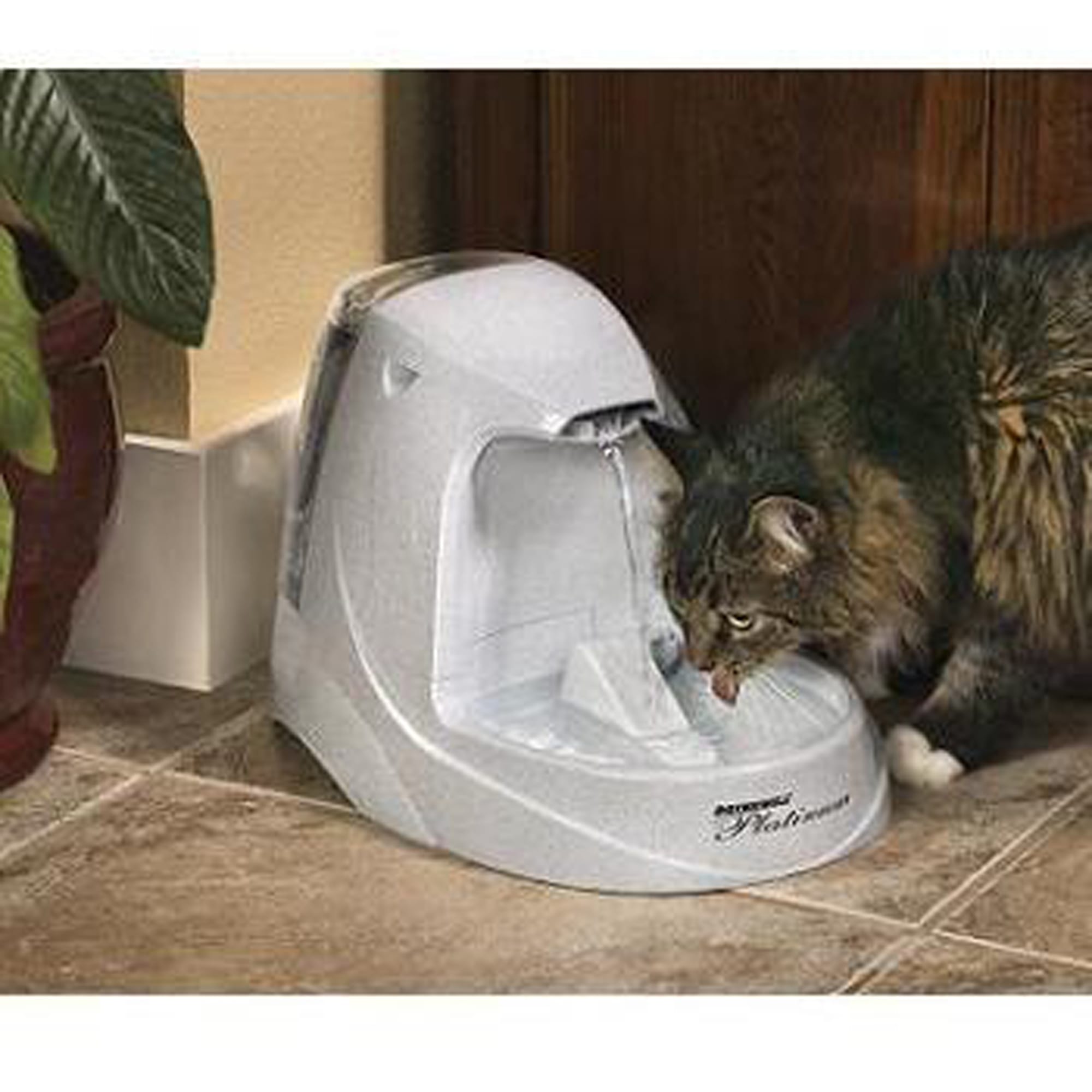 Petsafe drinkwell platinum pet fountain with led light clearance pump