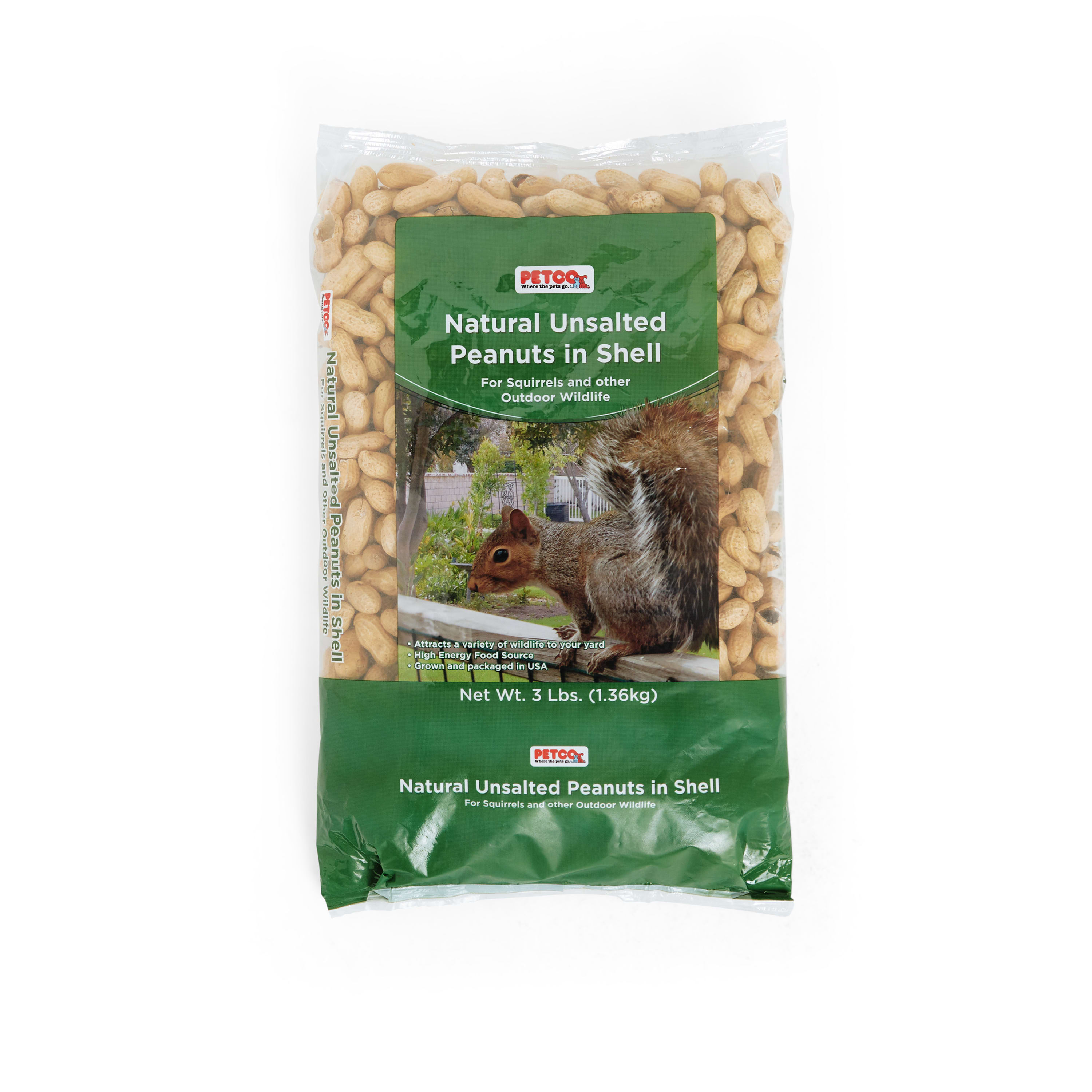 Petco Natural Unsalted Peanuts in Shell 