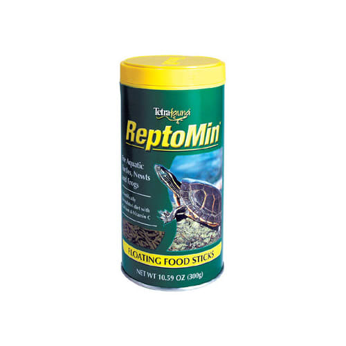 TETRAFAUNA ReptoMin Floating Food Sticks Reptile Food, 3.17-oz jar