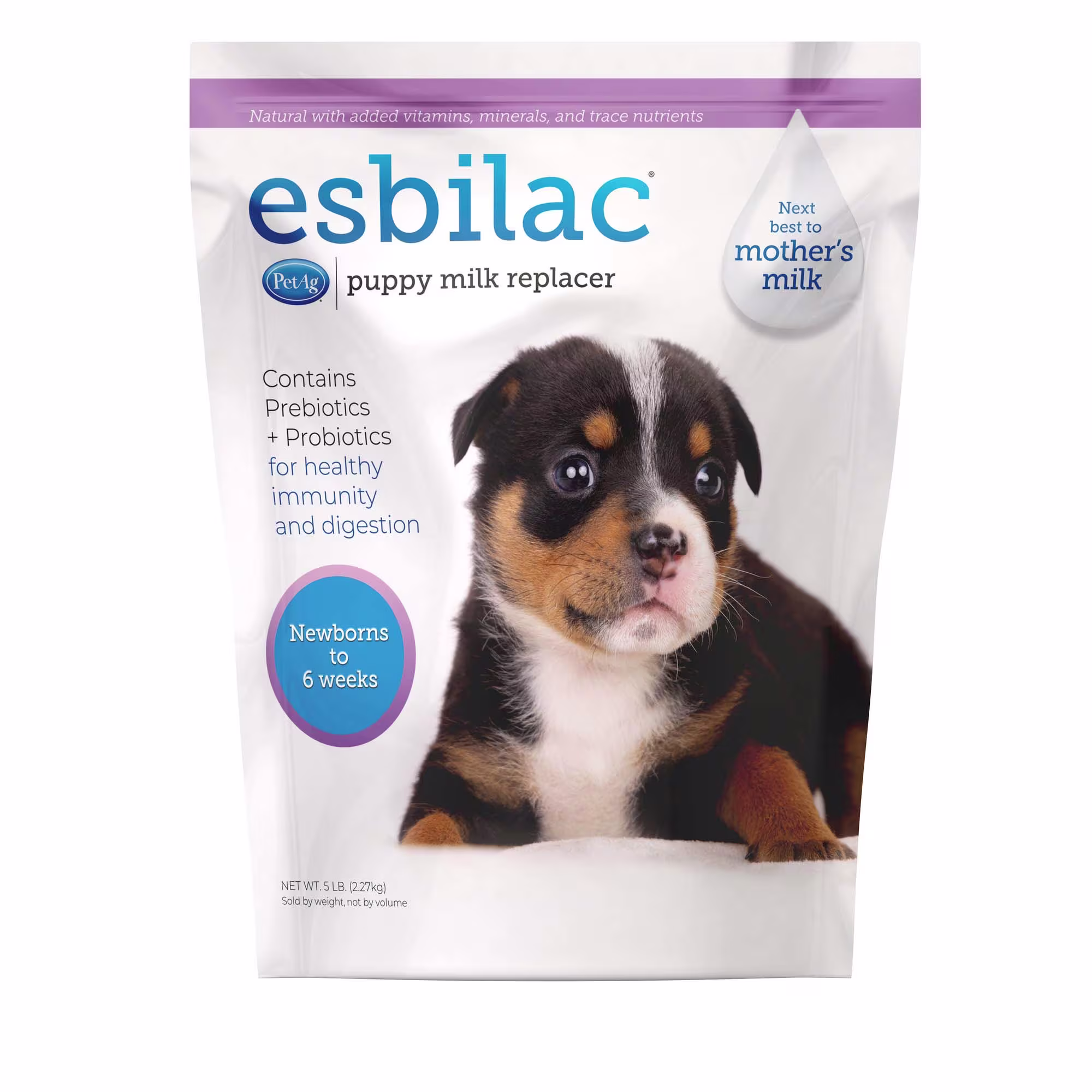 PetAg Esbilac Puppy Milk Replacer Powder, 5 lbs.