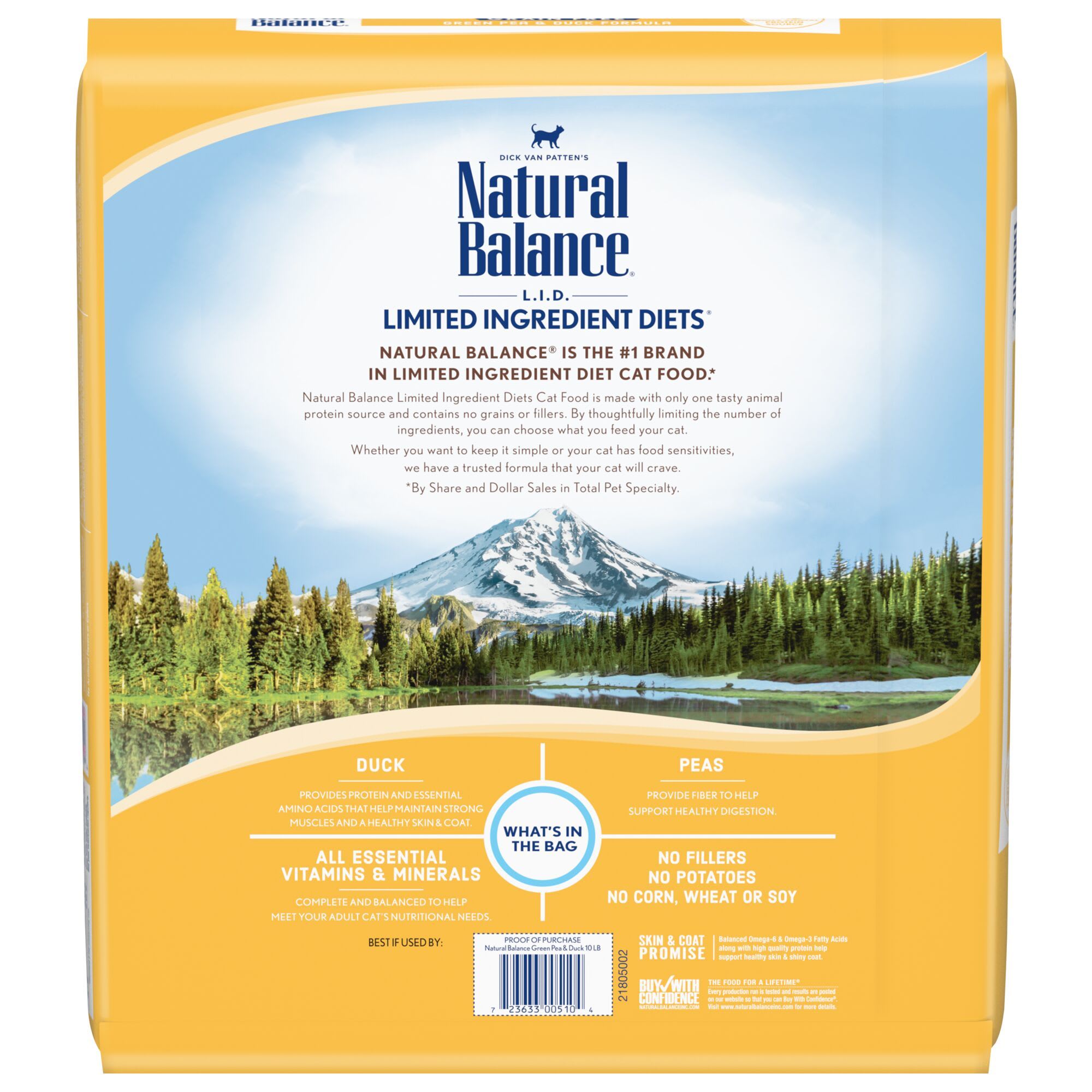 Natural Balance Limited Ingredient Adult Grain Free Dry Cat Food