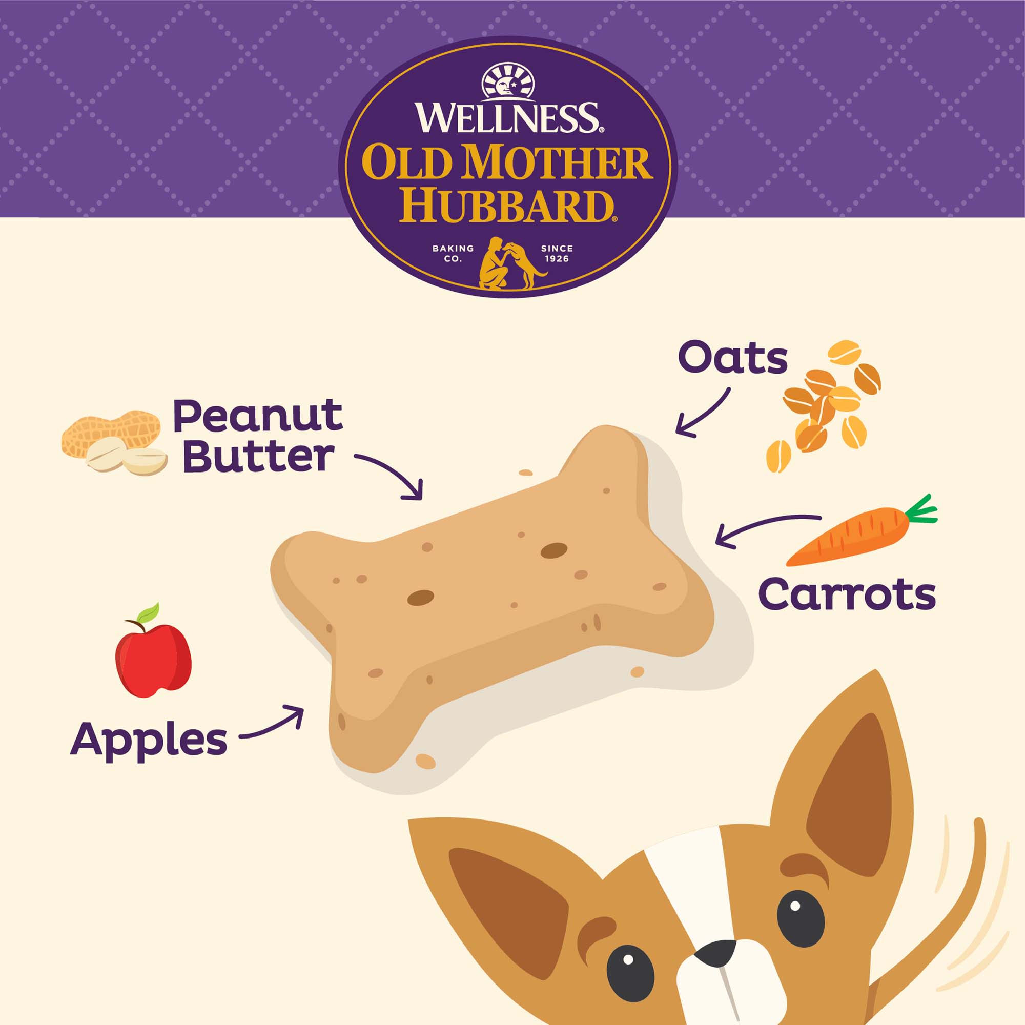 Mother hubbard dog clearance cookies