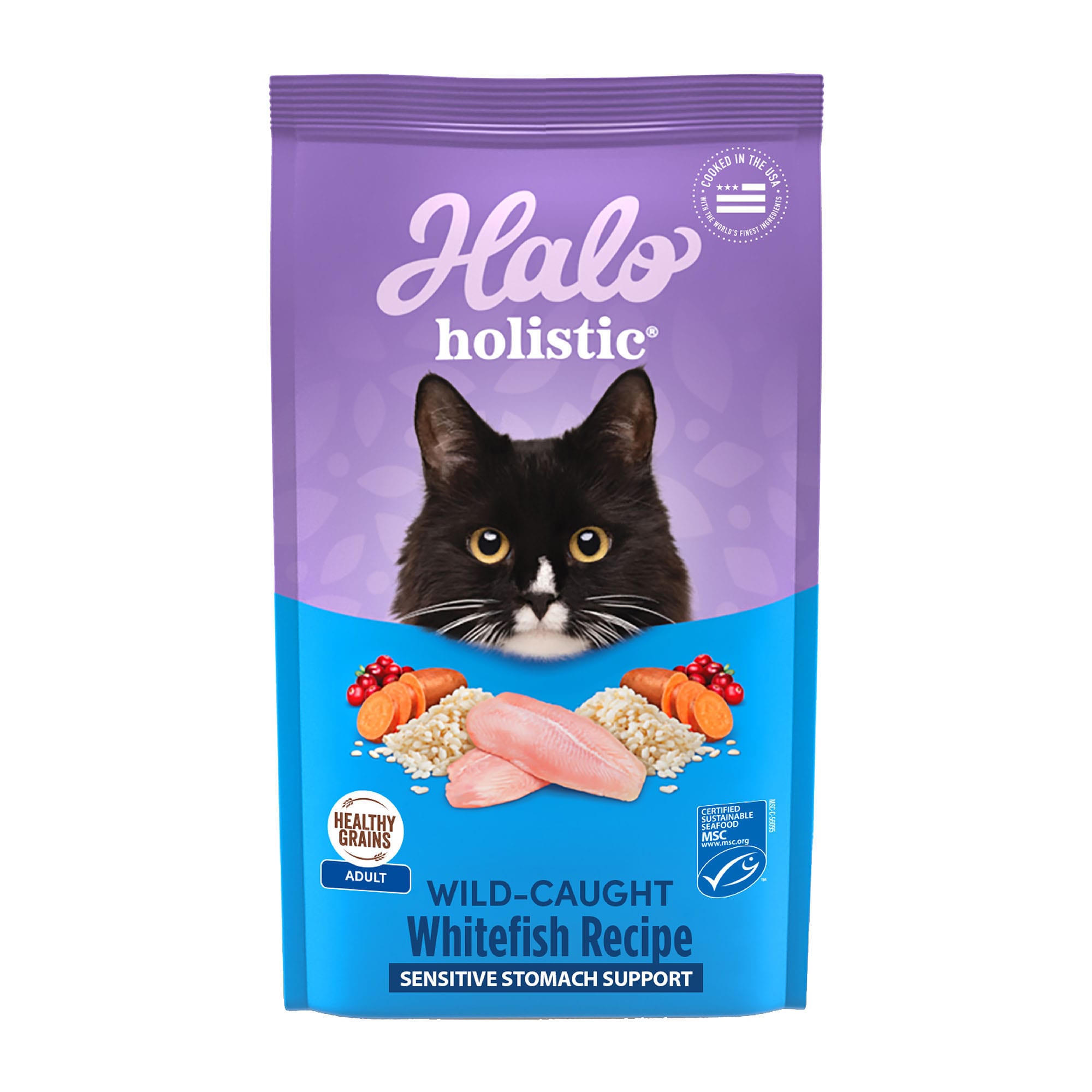 Halo grain shop free cat food