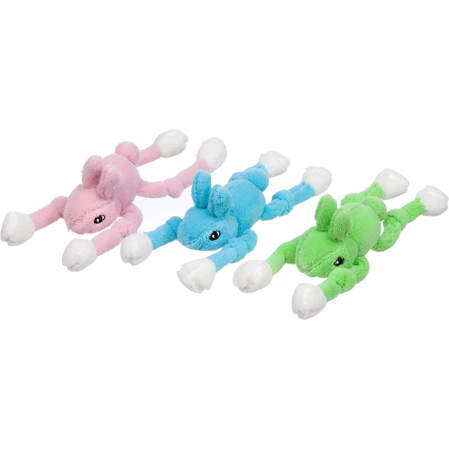 Leaps & Bounds Unstuffed Rabbit Dog Toy, Small