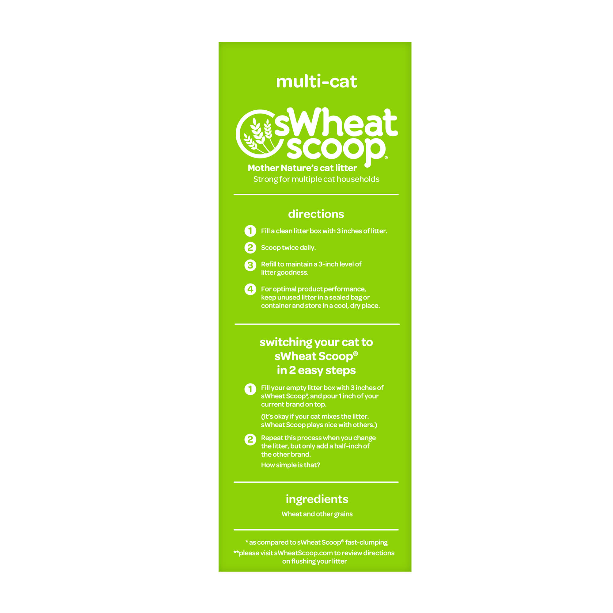 swheat scoop multi cat