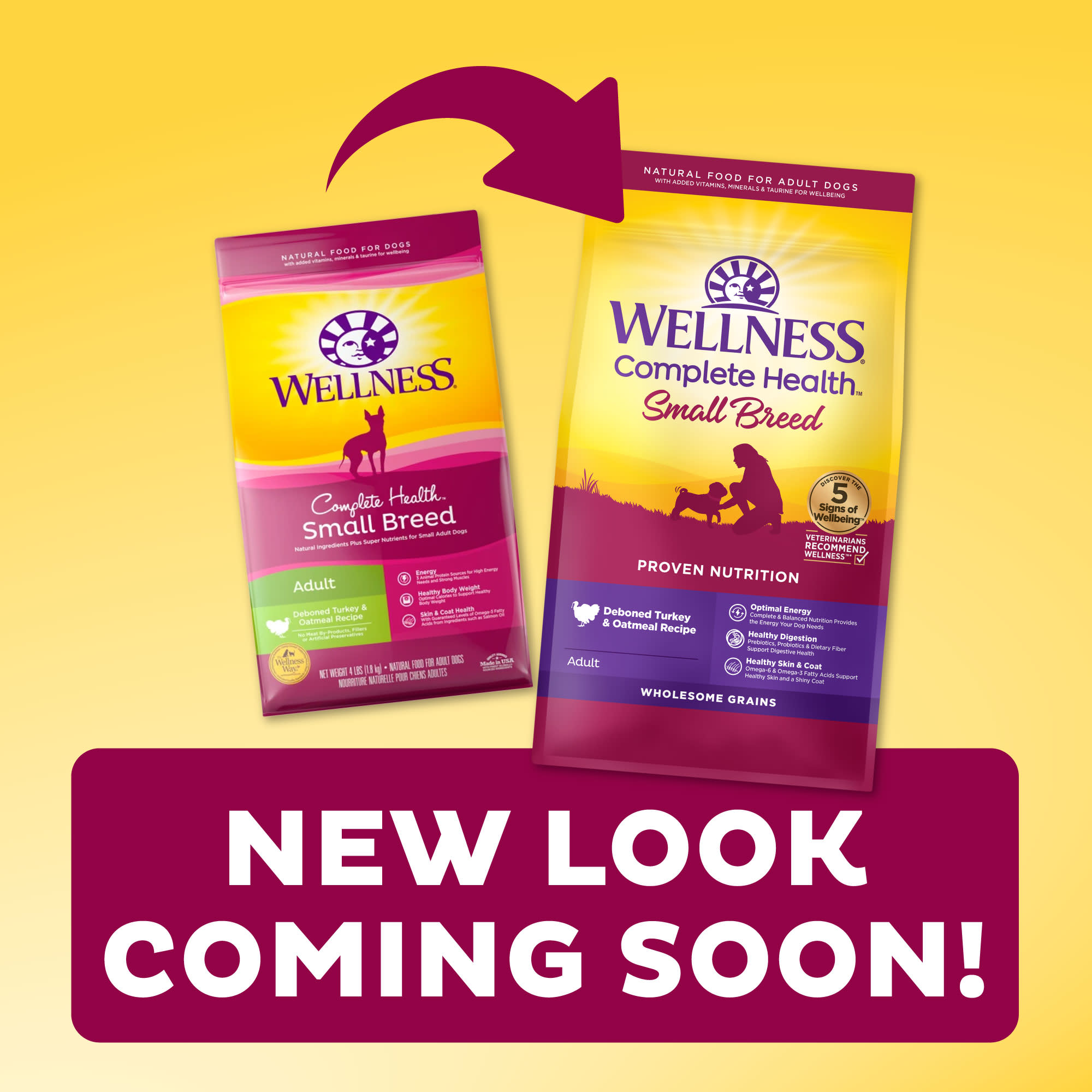 Wellness Complete Health Natural Small Breed Turkey and Oatmeal