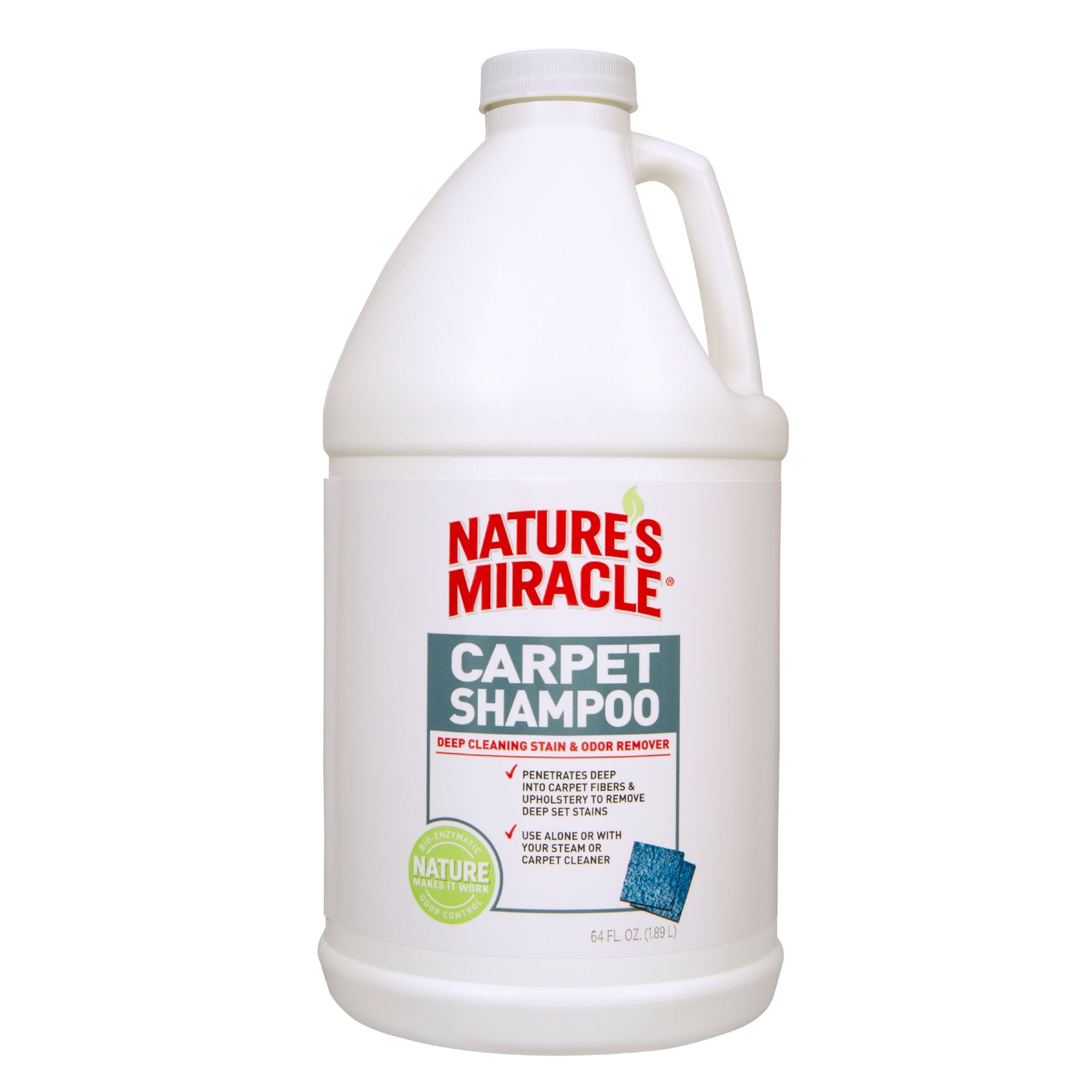 Nature S Miracle Advanced Deep Cleaning Carpet Shampoo 64 Fl Oz Petco