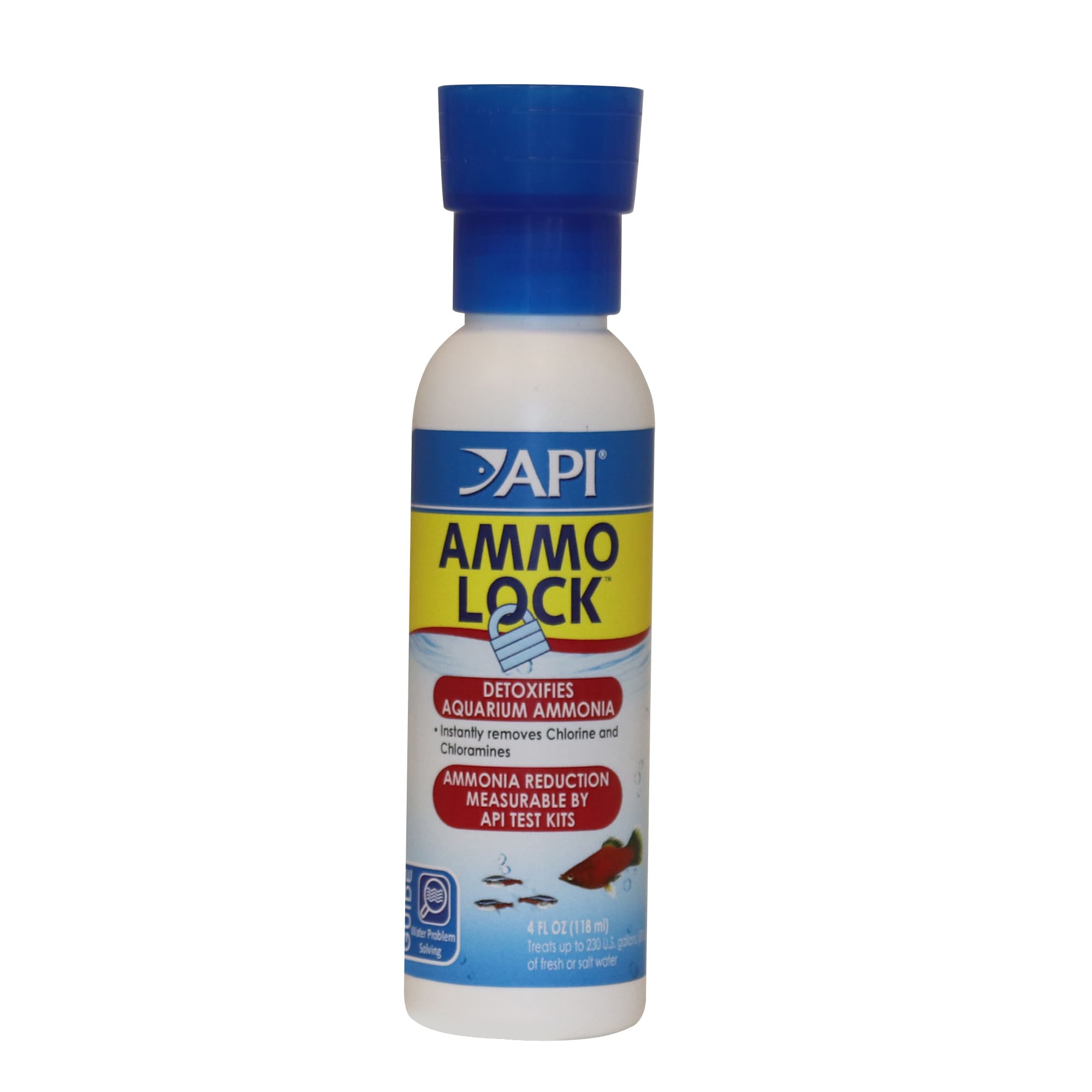 API Ammo Lock Ammonia Detoxifier Fish Protector 4 oz