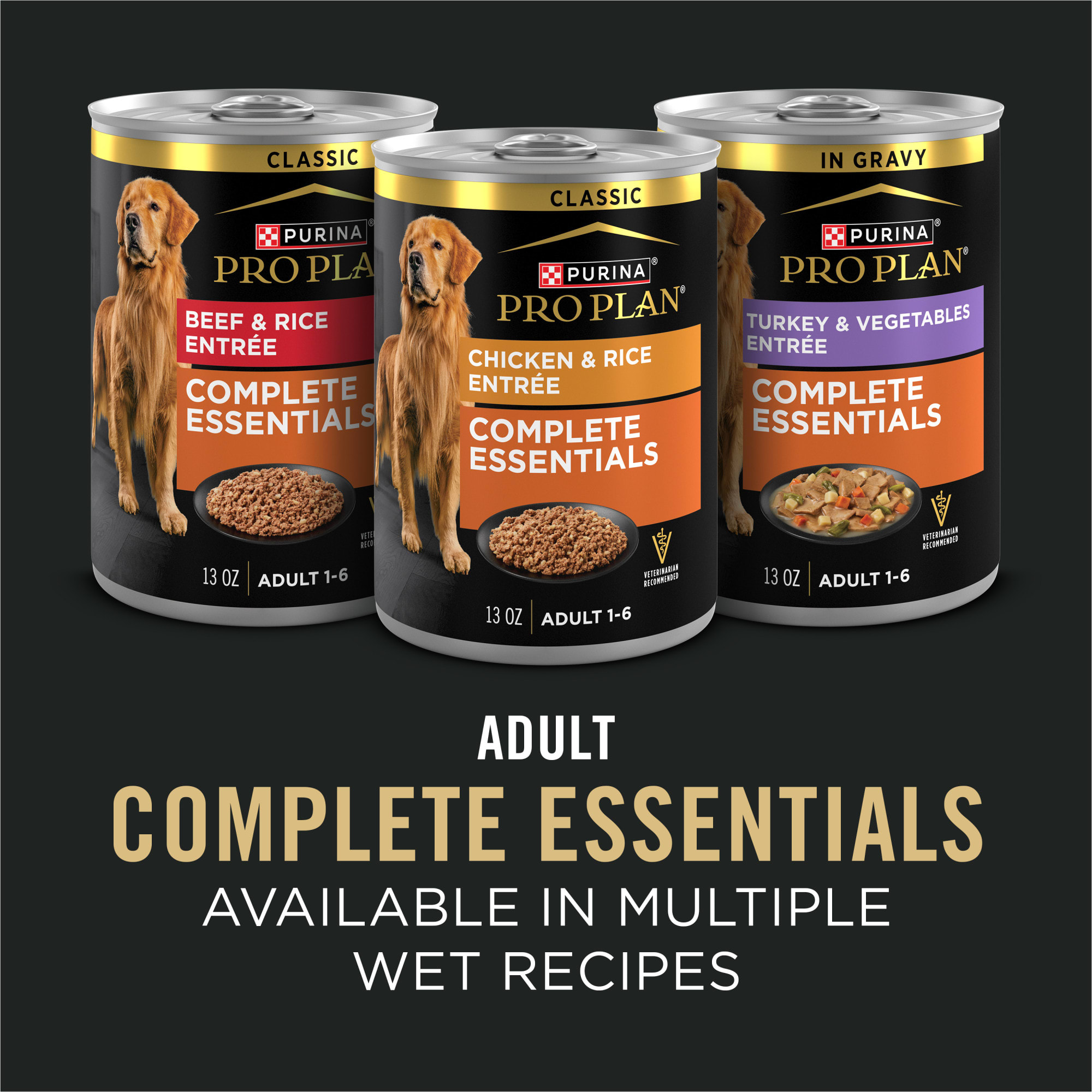 Purina Pro Plan Complete Essentials Shredded Blend Chicken and