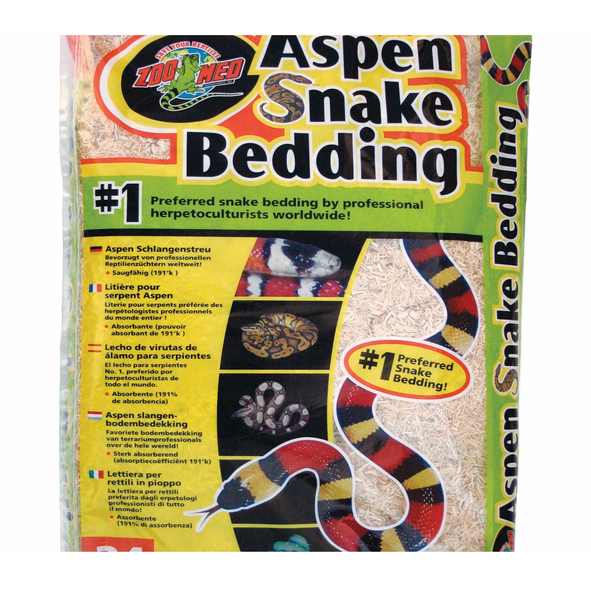 Zoo med aspen snake sale bedding