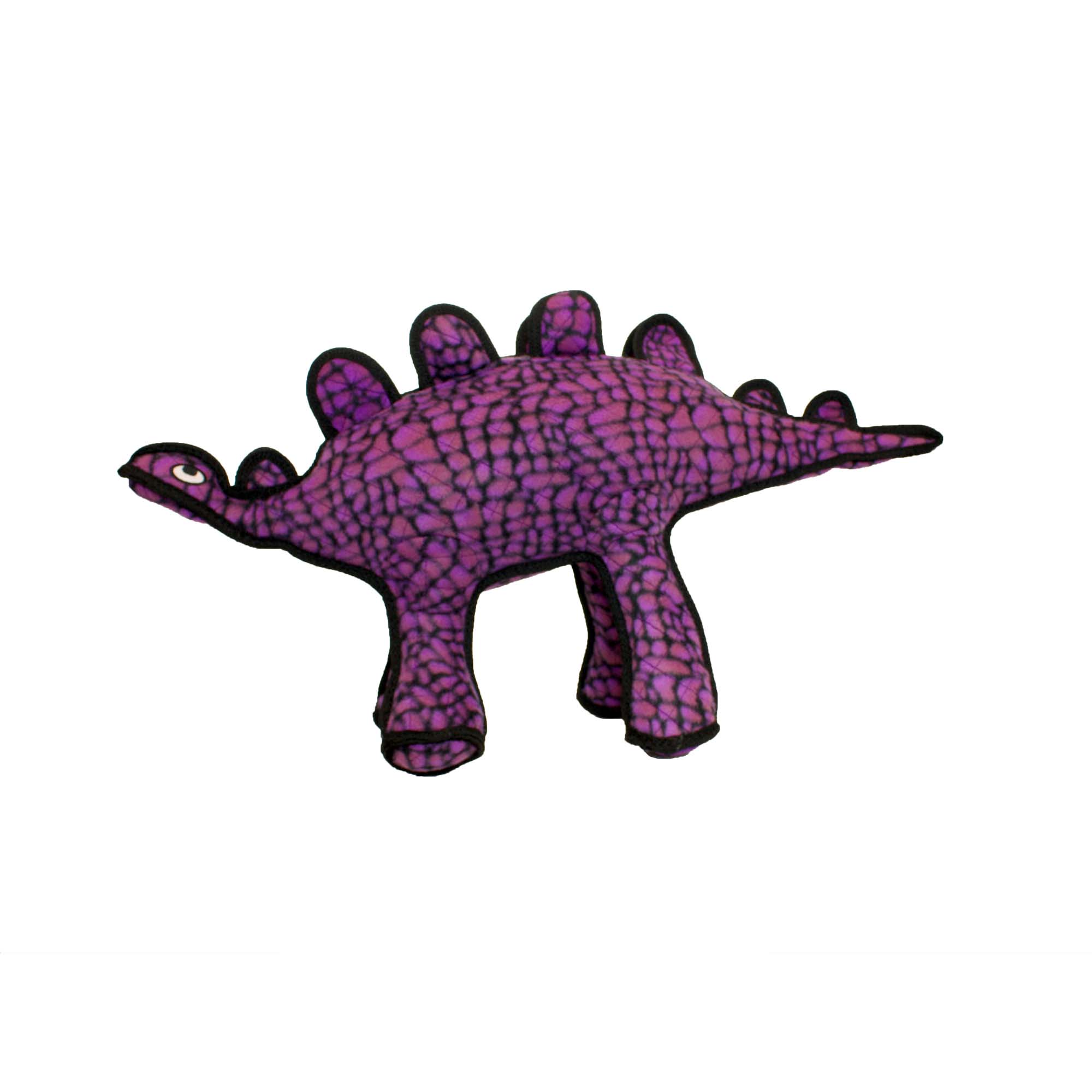 purple dinosaur dog toy