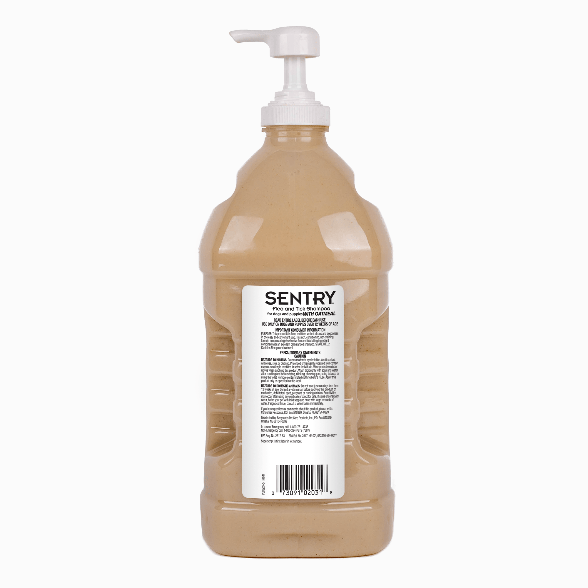 Sentry oatmeal flea and tick outlet shampoo